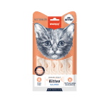 Wanpy Creamy Treat - лакомство за малки котенца, кремообразно с вкус на сьомга, 5х14 г