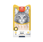 Wanpy Creamy Treat - лакомство за възрастни котки над 7 г., кремообразно с вкус на пилешко и дробчета, 5х14 г