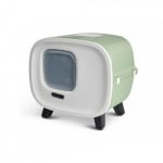 Savic Mira de luxe котешка тоалетна бяло и зелено 55.5х44х49.5 см