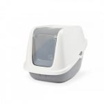 Savic Nestor Giant котешка тоалетна бяло сиво 75.5х56х55.5 см