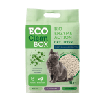 Eco Clean Box Тофу котешка тоалетна с био ензими НАТУРАЛ, 2.5кг / 6л