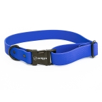 anipro Hexagon нашийник водоустойчива лента хексагон 25мм/35-55см тъмно син с черна тока