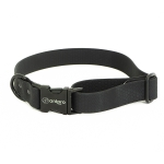 anipro Hexagon нашийник водоустойчива лента хексагон 25мм/35-55см черен с черна тока