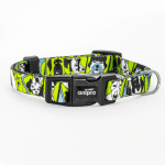 аnipro Soft Touch Dog selfie нашийник лента 15мм/30-45см с черна тока