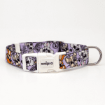 аnipro Soft Touch Cute puppies нашийник лента 20мм/40-55см с бяла тока