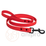 anipro Hexagon повод лента хексагон 20мм/120см червен с черна карабинка