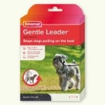Beaphar Gentle Leader повод срещу дърпане за куче, черен, дребни породи