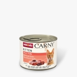 Carny Kitten 200 г говеждо + пуйка / 12 бр.  СТЕК