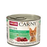 Carny Kitten 200 г говеждо + пиле + заек / 12 бр.  СТЕК