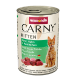 Carny Kitten 400 г говеждо + пиле + заек / 12 бр.  СТЕК