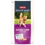 GranCarno Adult - суха храна за израснали кучета с птиче и агнешко, 12 кг