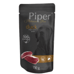 Piper Platinum Pure Dog Adult - консервирана храна за кучета, патешко, 150 г / 10 бр.  СТЕК