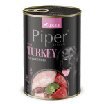 Piper Adult Dog – консервирана храна за кучета с пуйка и броколи, 400 г