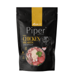 Piper Adult Dog пауч за кучета с пилешки сърца и спанак, 500 г