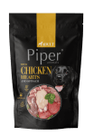 Piper Adult Dog пауч за кучета с пилешки сърца и спанак, 500 г