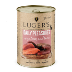 Luger`s Cat храна за котки със сьомга и риба тон, 400 г, 6 бр./стек