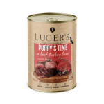 Luger`s Puppy храна за малки кученца с говеждо и пуйка, 400 г, 6 бр./стек