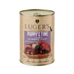 Luger`s Puppy храна за малки кученца със заешки дробчета, 400 г, 6 бр./стек