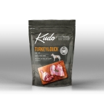 Храна за кучета  Kudo Low Grain Turkey/Duck Mini Adult, с патица и пуйска, две разфасовки 12.00кг 3.00кг