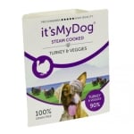 It’s My Dog Steam Cooked - консервирана храна за кучета приготвена на пара, пуешко и зеленчуци, 7х395 г 
