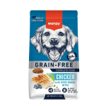 Wanpy Grain Free - суха храна за кучета с пилешко, 1.5 кг