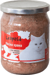 Leopold Cat храна за котки със заешко месо, буркан, 6х460 г