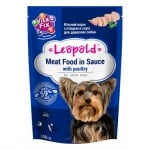 Leopold Dog пауч за кучета с птиче месо, 24х100 г