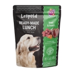 Leopold Dog пауч за кучета с говеждо, 12х500 г