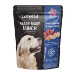 Leopold Dog пауч за кучета с птиче месо и зеленчуци, 12х500 г
