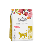 4vets Cat Natural суха храна за котки с уринарни проблеми, 1 кг