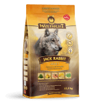 Wolfsblut Jack Rabbit Adult - хипоалергенна суха храна за кучета със заешко и зеленчуци, 12.5 кг