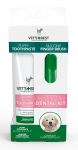 Vet`s Best Puppy Dental Kit, комплект за малки кучета, паста 100гр + четка напръстник
