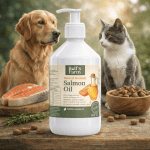 Rolf's Farm Salmon Oil - шотландско масло от сьомга за кучета и котки, 500 мл