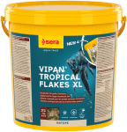 sera Vipan Nature large flakes 21000 мл, 4 кг - натурална храна за всички рибки