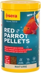 "Red Parrot" - Храна за рибки  250мл/80гр/ Sera Red Parrot 1000мл/330гр/ Sera Red Parrot