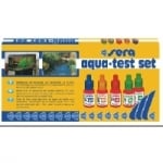 Sera aqua test set /тестове за точно определяне на: pH ( 4,5 до 9.0); GH; KH; NO2/