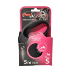flexi FUN S 5 м въже, черно, за кучета до 12 кг