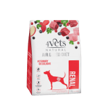 4Vets Natural Renal суха храна за бъбречни проблеми, 1 кг
