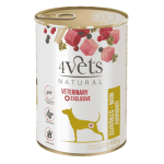 4Vets Natural Urinary храна за проблеми с уринарния тракт, 400 г