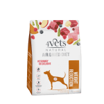 4Vets Natural Weight Reduction суха храна за контрол на теглото, 1 кг