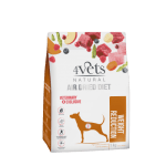 4Vets Natural Weight Reduction суха храна за контрол на теглото, 1 кг