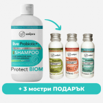 anipro Live Probiotic+ Protеct Biom - пробиотичен шампоан за кучета за защита на микробиома, 250 мл + 3 мостри