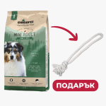 ПРОМО Chicopee Dog Classic Mini Adult агне/ориз 2кг + Chicopee въже за дъвчене