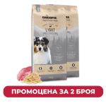 ПРОМО Chicopee Dog Classic Light агне/ориз 2 x 15 кг