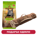 Wolfsblut Dark Forest Adult храна за кучета 12.5 кг с подарък одеяло