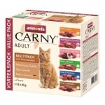 Carny Pouch Adult Multipack паучове за котка кутия (8 x 85 г), (8 бр./стек)