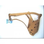 Намордник за питбул от кожа