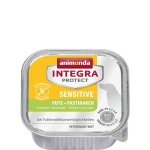 Integra Protect Sensitive БЕЗ ЗЪРНО -пастет  за чувствителни и алергични кучета, 150 гр 6 бр. пуйка и пъщърнак