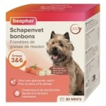 Beaphar Mutton Mini Treat Salmon, бонбони с овнешка мас и сьомга, за дребни породи, 245гр