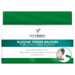 Vet`s Best Dental Finger Brush, 5бр четка за зъби напръстник